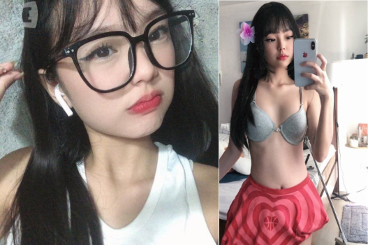 sex hachisaku Con cưng vú bự phát hiện bố dượng tự sướng bằng hình khỏa thân của mình