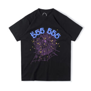 Black Sp5der 555 T-shirt