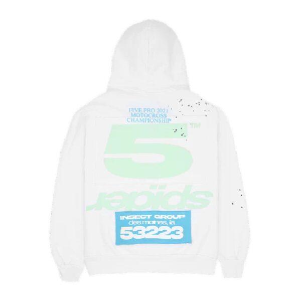 White Sp5der Hoodie for Adults