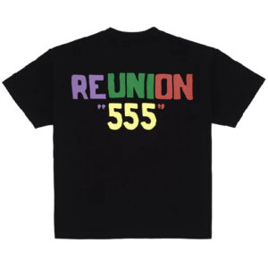 Oversized Reunion Black Sp5der T-shirt