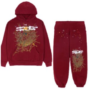 Red Sp5der Worldwide Tracksuit – Red