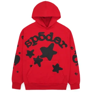 Sp5der Beluga Hoodie Red