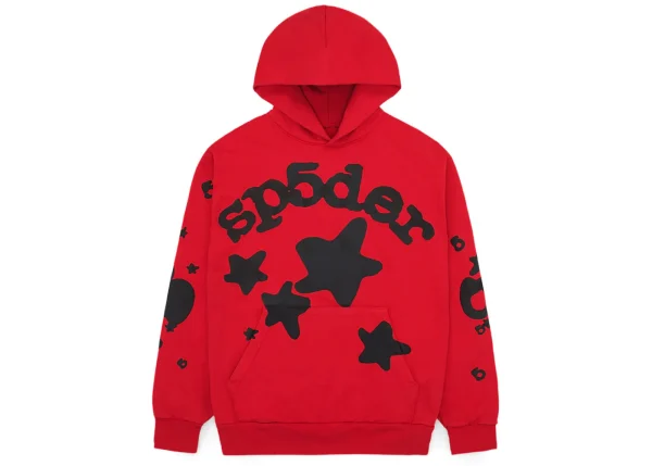 Sp5der Beluga Hoodie Red