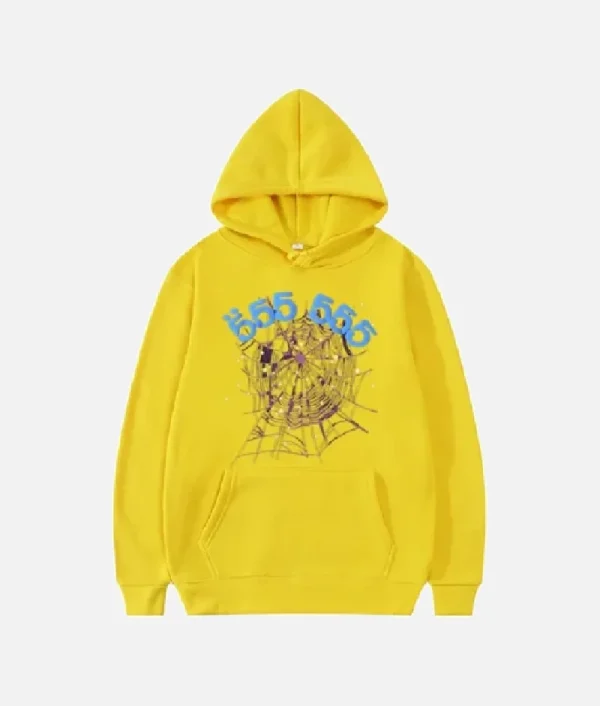 Sp5der Hoodie Yellow