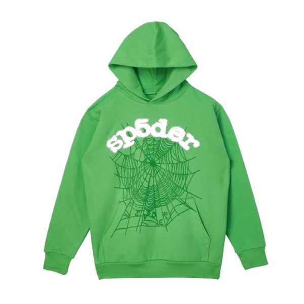 Sp5der Websuit Hoodie Green