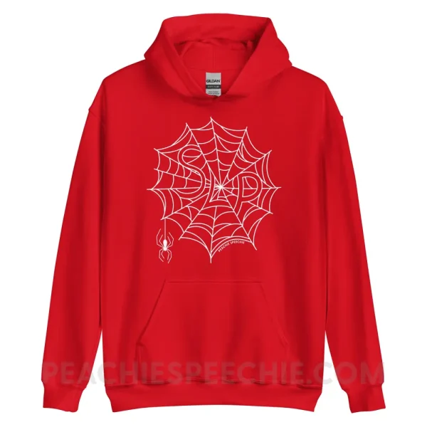 spider slp classic hoodie red